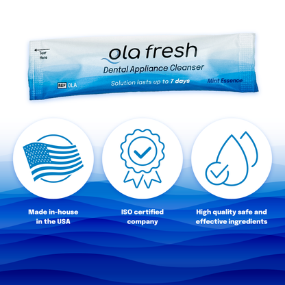 Ola Fresh Non Abrasive Dental Appliance Cleaner