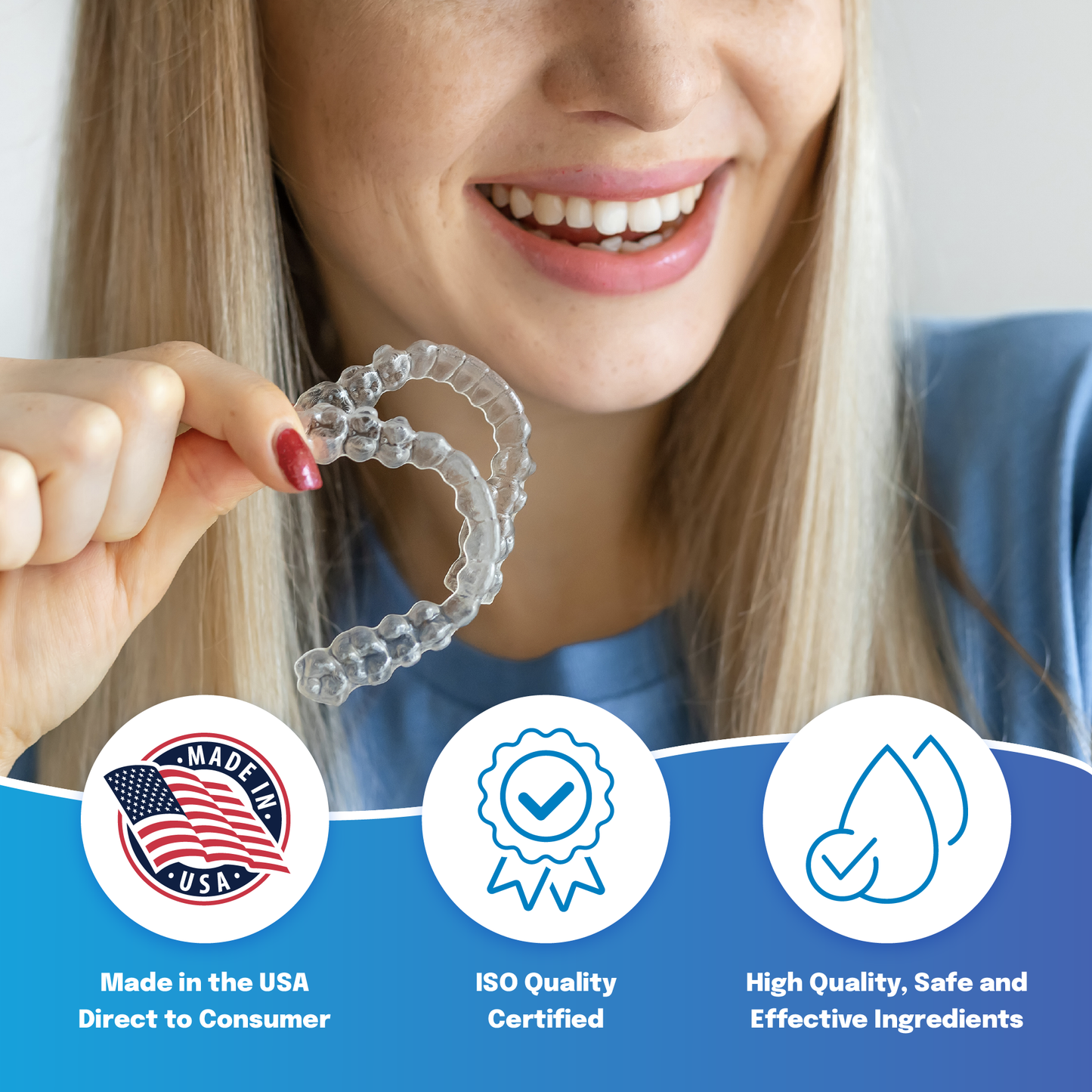 Ola Fresh Non Abrasive Dental Appliance Cleaner