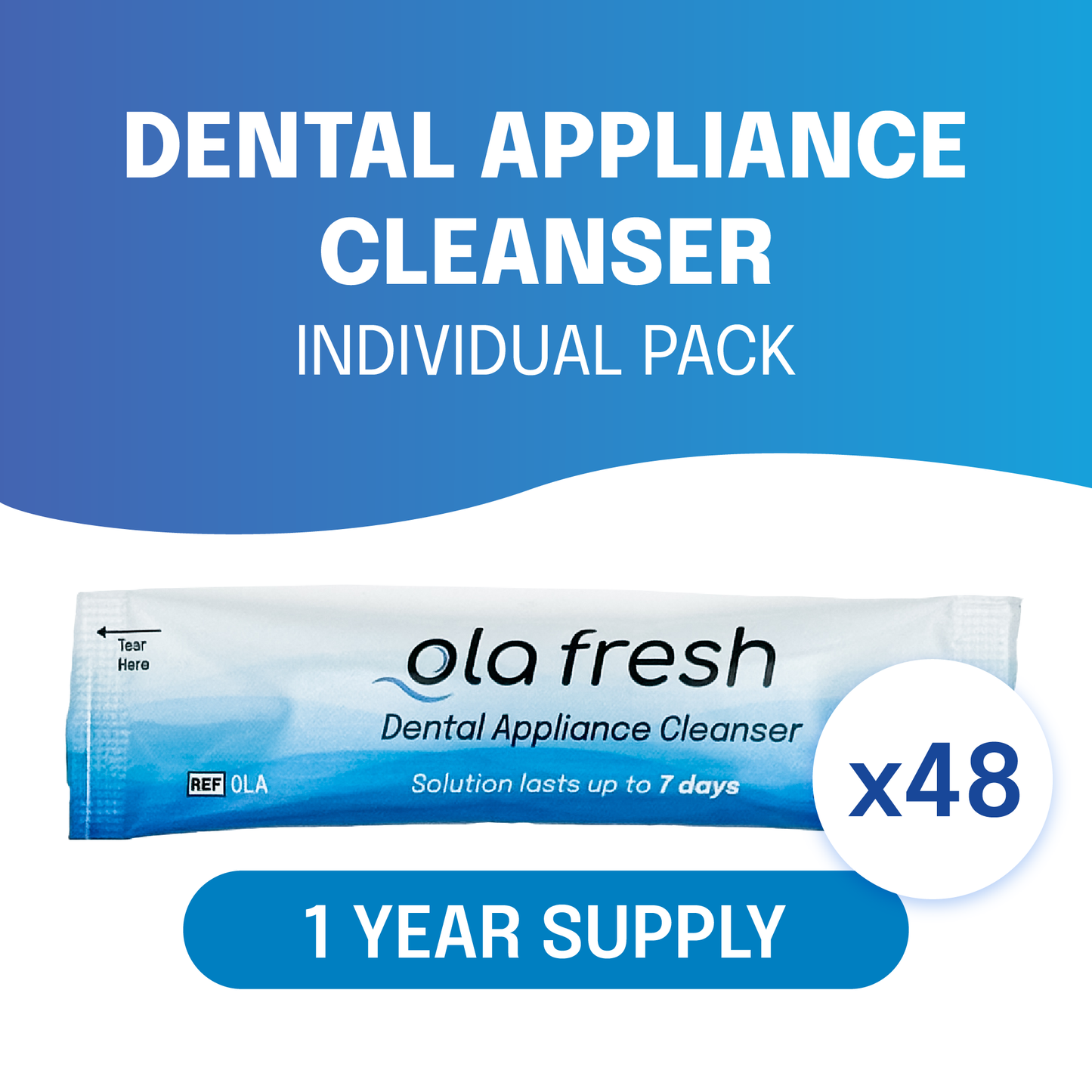 Ola Fresh Dental Appliance Cleaner