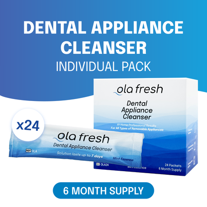 Ola Fresh Non Abrasive Dental Appliance Cleaner