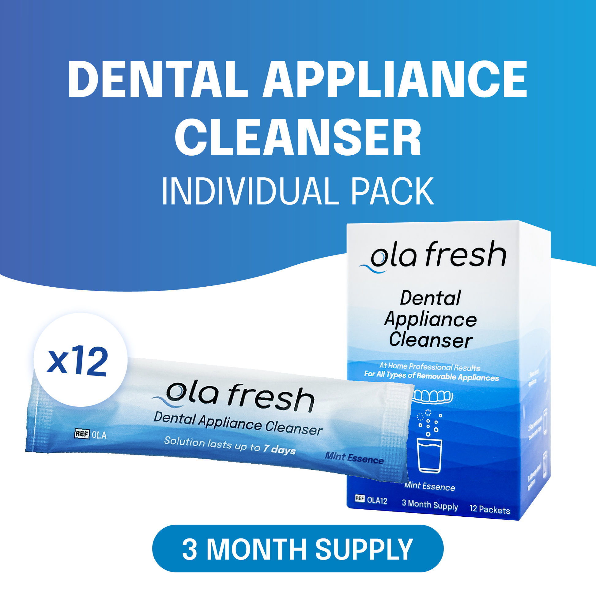 Ola Fresh Dental Appliance Cleaner